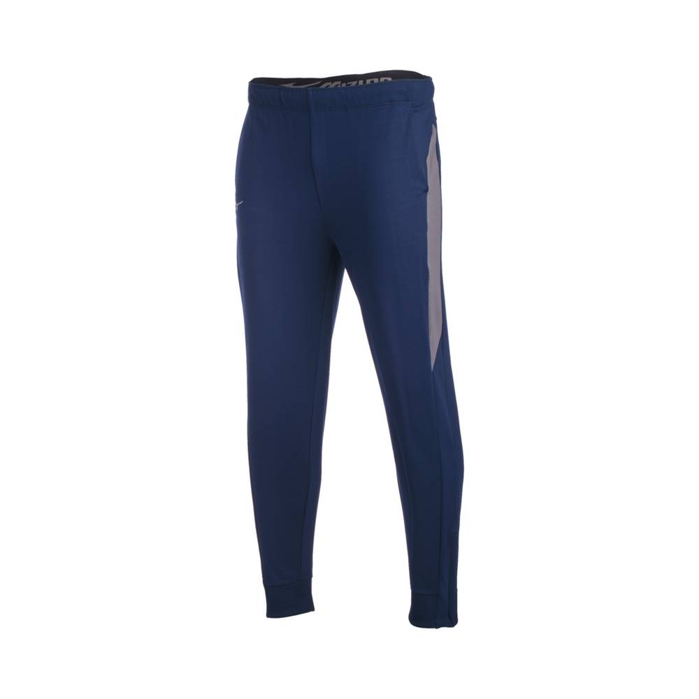 Pantalones Mizuno Tenis Elite Para Hombre Azul Marino/Grises 2719453-WM